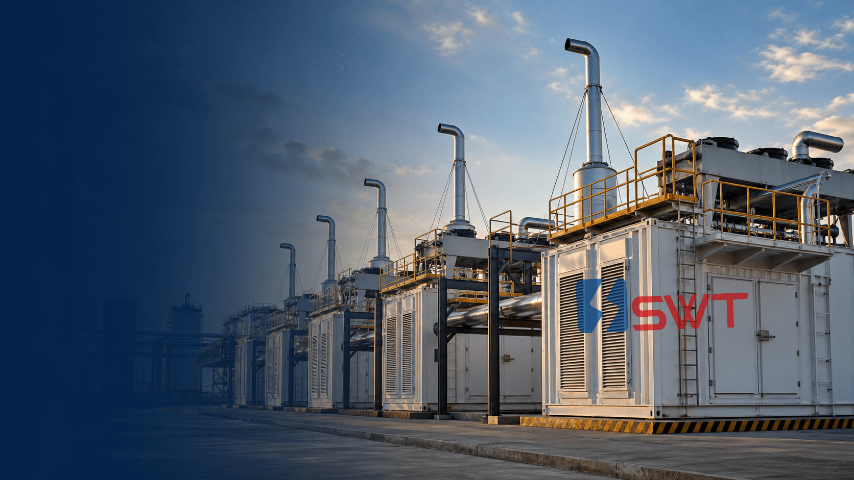 SWT industrial generator power station