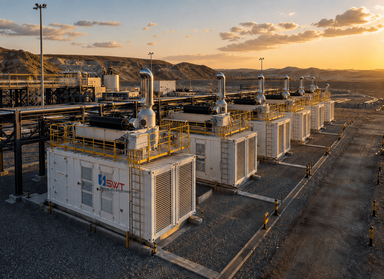 Usinas para Mineracao e Oleo/Gas