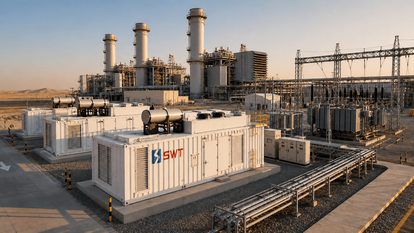 Solucao black start para usina de 1800 MW